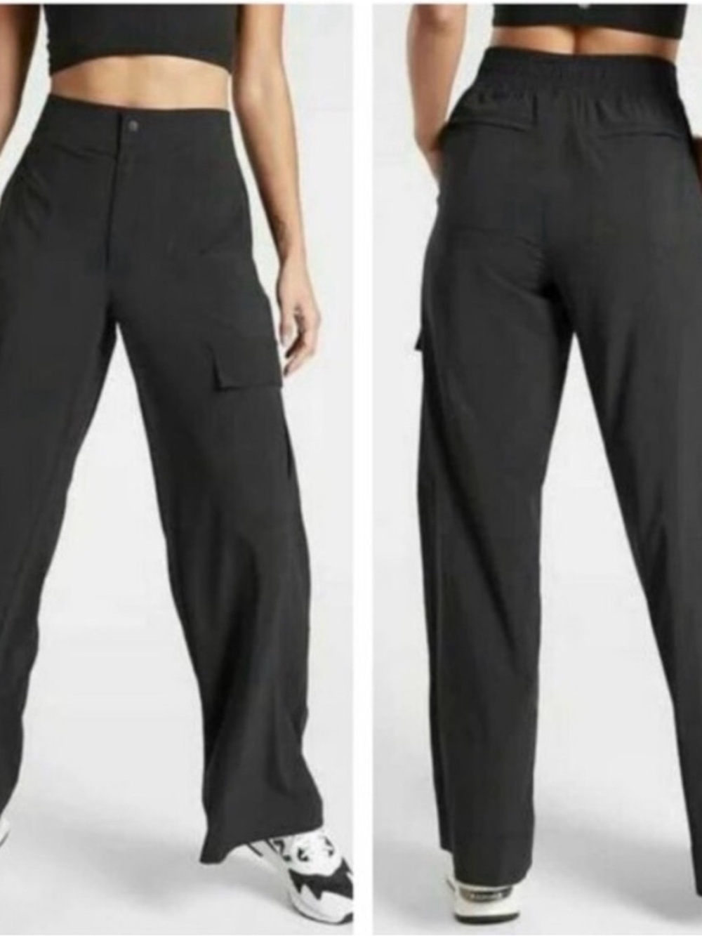Athleta Chelsea Wide-Leg Cargo Pants